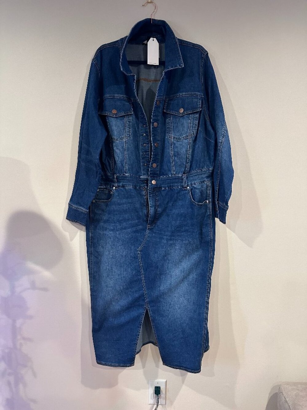 Universal Standard Denim Dress NWT size L- 18/20